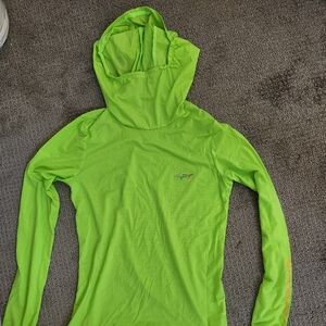 Greg Borman Women's Vibrant Green Hoodie